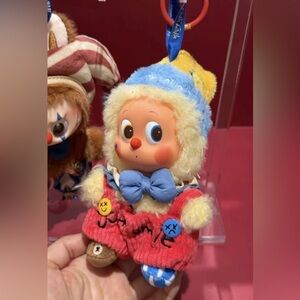 Popmart Why So Serious series RAINBOW JELLYBEAN vinyl face plush pendant